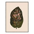 Picture of Color Block Leaves I  _GroupedProduct_Rectangle_Portrait_Canvas_Framed_
