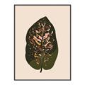Picture of Color Block Leaves I  _GroupedProduct_Rectangle_Portrait_Canvas_Framed_