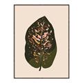 Picture of Color Block Leaves I  _GroupedProduct_Rectangle_Portrait_Canvas_Framed_