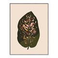 Picture of Color Block Leaves I  _GroupedProduct_Rectangle_Portrait_Canvas_Framed_