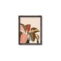 Picture of Color Block Leaves IV _GroupedProduct_Rectangle_Portrait_Canvas_Framed_