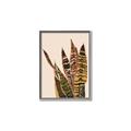 Picture of Color Block Leaves V _GroupedProduct_Rectangle_Portrait_Canvas_Framed_
