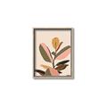 Picture of Color Block Leaves VI _GroupedProduct_Rectangle_Portrait_Canvas_Framed_