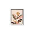 Picture of Color Block Leaves VI _GroupedProduct_Rectangle_Portrait_Canvas_Framed_
