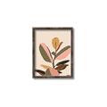 Picture of Color Block Leaves VI _GroupedProduct_Rectangle_Portrait_Canvas_Framed_