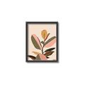 Picture of Color Block Leaves VI _GroupedProduct_Rectangle_Portrait_Canvas_Framed_