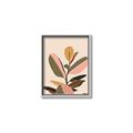 Picture of Color Block Leaves VI _GroupedProduct_Rectangle_Portrait_Canvas_Framed_