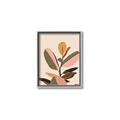 Picture of Color Block Leaves VI _GroupedProduct_Rectangle_Portrait_Canvas_Framed_