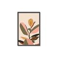 Picture of Color Block Leaves VI _GroupedProduct_Rectangle_Portrait_Canvas_Framed_