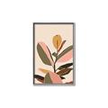 Picture of Color Block Leaves VI _GroupedProduct_Rectangle_Portrait_Canvas_Framed_