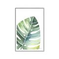 Picture of Tropical Leaf II _GroupedProduct_Rectangle_Portrait_Canvas_Framed_