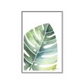 Picture of Tropical Leaf II _GroupedProduct_Rectangle_Portrait_Canvas_Framed_