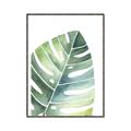 Picture of Tropical Leaf II _GroupedProduct_Rectangle_Portrait_Canvas_Framed_