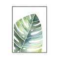 Picture of Tropical Leaf II _GroupedProduct_Rectangle_Portrait_Canvas_Framed_