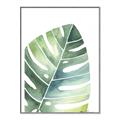 Picture of Tropical Leaf II _GroupedProduct_Rectangle_Portrait_Canvas_Framed_