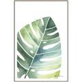 Picture of Tropical Leaf II _GroupedProduct_Rectangle_Portrait_Canvas_Framed_