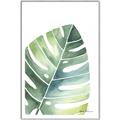 Picture of Tropical Leaf II _GroupedProduct_Rectangle_Portrait_Canvas_Framed_