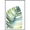 Picture of Tropical Leaf II _GroupedProduct_Rectangle_Portrait_Canvas_Framed_