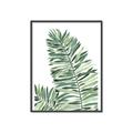 Picture of Tropical Leaf III _GroupedProduct_Rectangle_Portrait_Canvas_Framed_