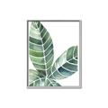 Picture of Tropical Leaf IV _GroupedProduct_Rectangle_Portrait_Canvas_Framed_