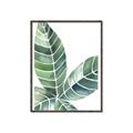 Picture of Tropical Leaf IV _GroupedProduct_Rectangle_Portrait_Canvas_Framed_