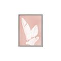 Picture of Pink Palm I _GroupedProduct_Rectangle_Portrait_Canvas_Framed_