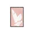 Picture of Pink Palm I _GroupedProduct_Rectangle_Portrait_Canvas_Framed_
