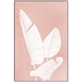 Picture of Pink Palm I _GroupedProduct_Rectangle_Portrait_Canvas_Framed_