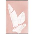 Picture of Pink Palm I _GroupedProduct_Rectangle_Portrait_Canvas_Framed_