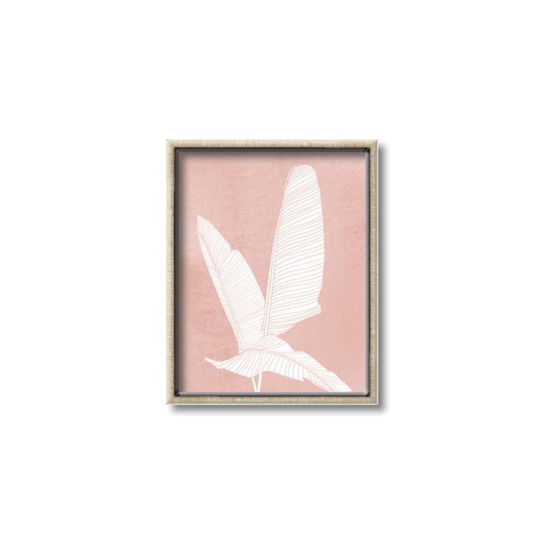 Picture of Pink Palm II _GroupedProduct_Rectangle_Portrait_Canvas_Framed_