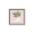 Picture of Plant Shoe Pink _GroupedProduct_Square_Canvas_Framed_