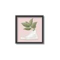 Picture of Plant Shoe Pink _GroupedProduct_Square_Canvas_Framed_