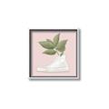 Picture of Plant Shoe Pink _GroupedProduct_Square_Canvas_Framed_