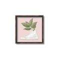 Picture of Plant Shoe Pink _GroupedProduct_Square_Canvas_Framed_