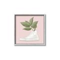 Picture of Plant Shoe Pink _GroupedProduct_Square_Canvas_Framed_