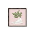 Picture of Plant Shoe Pink _GroupedProduct_Square_Canvas_Framed_