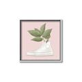 Picture of Plant Shoe Pink _GroupedProduct_Square_Canvas_Framed_