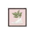 Picture of Plant Shoe Pink _GroupedProduct_Square_Canvas_Framed_