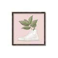 Picture of Plant Shoe Pink _GroupedProduct_Square_Canvas_Framed_