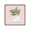 Picture of Plant Shoe Pink _GroupedProduct_Square_Canvas_Framed_