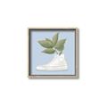 Picture of Plant Shoe Blue I _GroupedProduct_Square_Canvas_Framed_