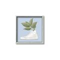 Picture of Plant Shoe Blue I _GroupedProduct_Square_Canvas_Framed_
