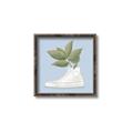 Picture of Plant Shoe Blue I _GroupedProduct_Square_Canvas_Framed_
