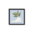 Picture of Plant Shoe Blue I _GroupedProduct_Square_Canvas_Framed_