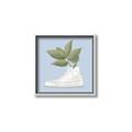 Picture of Plant Shoe Blue I _GroupedProduct_Square_Canvas_Framed_