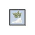 Picture of Plant Shoe Blue I _GroupedProduct_Square_Canvas_Framed_