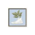 Picture of Plant Shoe Blue I _GroupedProduct_Square_Canvas_Framed_