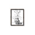 Picture of Hand Drawn Vase _GroupedProduct_Rectangle_Portrait_Canvas_Framed_