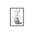 Picture of Hand Drawn Vase _GroupedProduct_Rectangle_Portrait_Canvas_Framed_