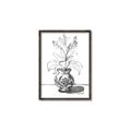 Picture of Hand Drawn Vase _GroupedProduct_Rectangle_Portrait_Canvas_Framed_